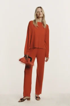 Le Petit Trou Spodnie I Spódnice|Festive Looks-Tom spodnie