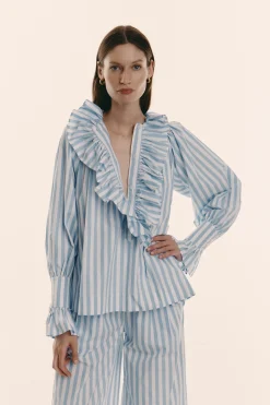 Le Petit Trou Bundles-Zestaw BLUE STRIPE